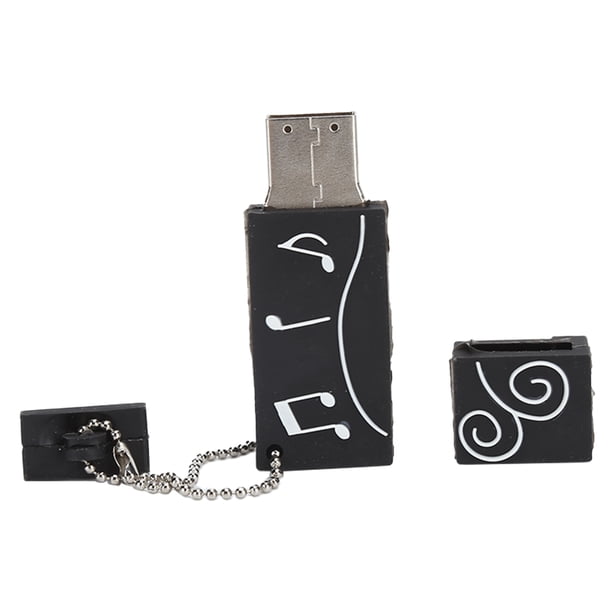 Disco Flash De Piano, No Requiere Controlador Memoria Flash USB ABS Plug And Play Resistencia A Terremotos Para Dispositivos Con Puerto USB Para Un Regalo Práctico