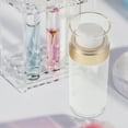 thumbnail image 4 of EXHUMKY Set of 2 Golden Airless Vacuum Pump Bottles, Refillable Travel Lotion Dispensers for Skincare and Cosmetics, 4 of 8