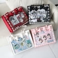 thumbnail image 2 of Y2K Kawaii Bow PU Ita Bag for Women, Pearl Chain Accessory & Clear Display Window, Handheld Shoulder Crossbody Bag for Daily Use (13.0" x 10.6" x 4.3", 1.39 lb, 1.83 lb with Accessories), 2 of 12