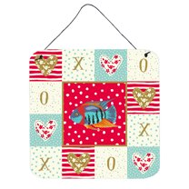 Severum Love Wall or Door Hanging Prints Red