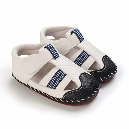 

Penkiiy Toddler Baby Girls Boys Cute Sandals Exercise Style Toddler Shoes Summer Shoes for Toddlers for0-3 Months Dark Blue On Sale