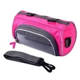 thumbnail image 5 of kesoto Bike Handlebar Bag Large Bike Accessory Bag with Shoulder Strap Storage Pouch Accessories for s Travel Hiking pink, 5 of 8