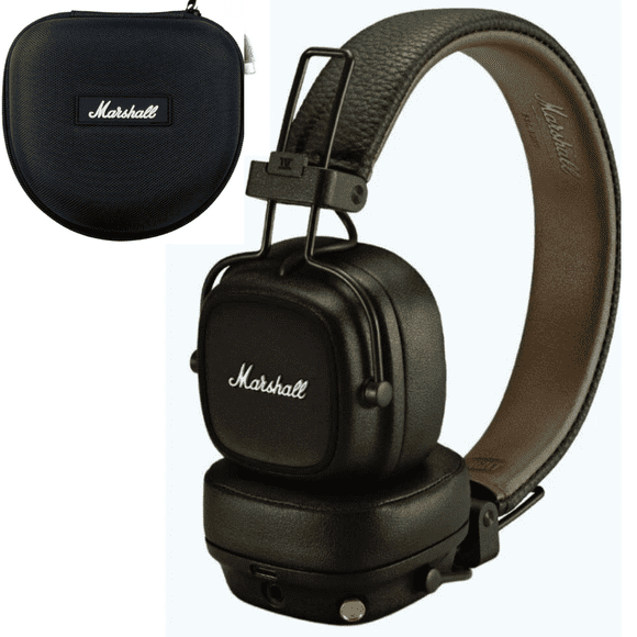 Audífonos Marshall Major IV Bluetooth Chocolate (Estuche Regalo) Inalámbricos