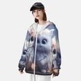 thumbnail image 3 of Lsque Cute Animal Couple UPF 50+ Lightweight Sun Protection Men's Women's Long Sleeve Shirt, Hoodie Performance -Large, 3 of 9