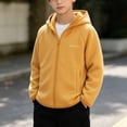 thumbnail image 7 of Bixock Toddler Boys Hooded Jackets Boys Light Jackets Kids Hoodie Outerwear Long Sleeve Hooded Zip Front Side Pockets Daily Jacket for Kids 2-12Years, 7 of 7