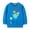 #03 Blue, variant on Baby Jackets Toddler Kid Boy Girl Football Outfit Bird Graphic Sweatshirt Shirt Long Sleeve Crewneck Pullover Tops Blue,1-2 Years
