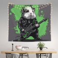 thumbnail image 2 of Yiaed Rock Guitar Guinea Pig Print Tapestry for Bedroom,Tapestry Wall Tapestries, Tapestry Aesthetic for Living Room Dorm Room 51" X 60", 2 of 6