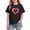 Black1, variant on Plebaso Boys Girls Valentine's Day T-Shirts Graphic Cute Tee Casual Short Sleeve Crewneck Summer Tops