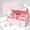 Pink, variant on Box, 13x9x4 Inches  Boxes for Presents With  and  Closure Collapsible for Mother's Day, Bridesmaid Proposal, Weddings, Anniversary Present