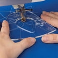 thumbnail image 3 of 11 Pcs Free Motion Quilting Templates Set,Acrylic Meander Ruler For Domestic & Industrial Sewing Machines,Diy Sewing Patchwork Rulers,Free Motion Quilting Templates For Diy Quilting On Sewing,White, 3 of 8
