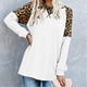 thumbnail image 2 of Camiseta de manga larga con cuello redondo y estampado de leopardo para mujer Fridja  ghj987+1446, 2 of 9