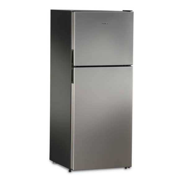 Dometic Refrigerator /Freezer 9600026947 Refrigerator /Freezer; Dual Compartment Refrigerator With Freezer; DMC4101L; Left Hand Hinge; 10 Cubic Foot; 12 Volt DC; Digital Control; With LED Light