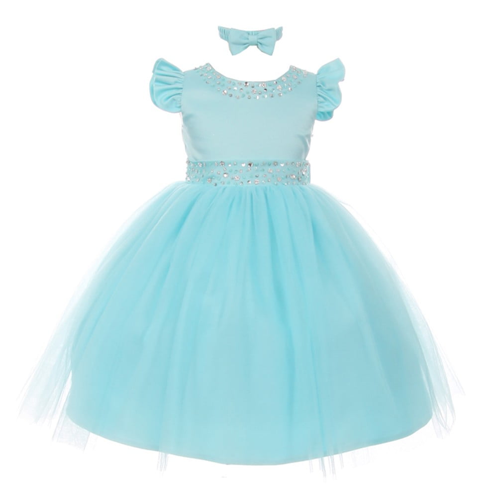 aqua easter dress