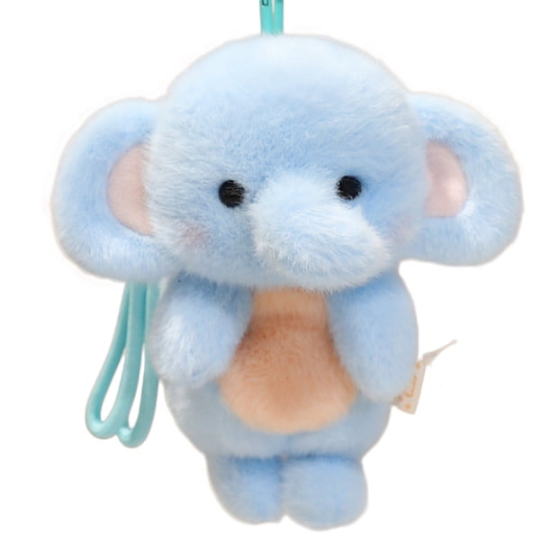 Adorable adorno colgante perfumado: llavero con forma de gatito, pingüino o conejito, peluche suave