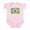 Petal Pink, variant on CafePress - Textual Brasil Infant Bodysuit - Baby Light Bodysuit, Size Newborn - 24 Months