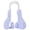 Purple, variant on NFTIGB Soft Silicone Nose Shaper Clip Travel Portable Nose Bridge Straightener Corrector Purple Painless Beauty Tool for Daily Use 6 inches / 15.24 cm[cite: 1]