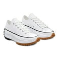 thumbnail image 3 of Converse Women's Run Star Hike Platform Sneakers, White/Black/Gum, 7 Medium US, 3 of 8