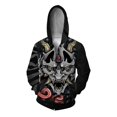 thumbnail image 3 of Sudadera con capucha de otoño para hombre, sudadera con cremallera, ropa informal cómoda, sudaderas para hombre, sudadera con capucha con estampado de máscara de espíritu maligno, ropa Y2k para hombre, 3 of 5