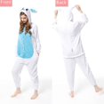 thumbnail image 2 of Pijamas siameses de dibujos animados, pijamas de franela para otoño/invierno, camisón de felpa con dálmatas, ropa para el hogar, 2 of 6