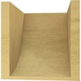 thumbnail image 4 of 9"W x 9"D x 9"H Wide Durham Rough Cedar Woodgrain TimberThane Corbel, Primed Tan, 4 of 6