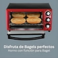 thumbnail image 4 of Horno Tostador Electrico Hamilton Beach 4 Rebanadas y Pizza 23 cm con Temporizador y Apagado Automático 1100W, 4 of 9