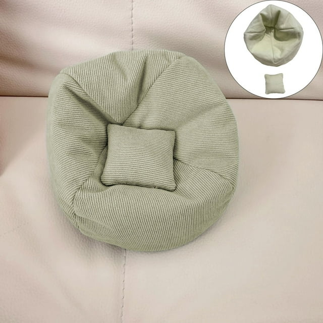 HUASHENG Bed For Sofa Soft Furry Cushion Doll For Accessories Seat For Desktop Display Decoration For Fans Collectors