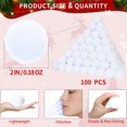 thumbnail image 2 of Juguete de nieve artificial suave Snow Fake Balls Homiar, paquete de 100 unidades, 2 of 7