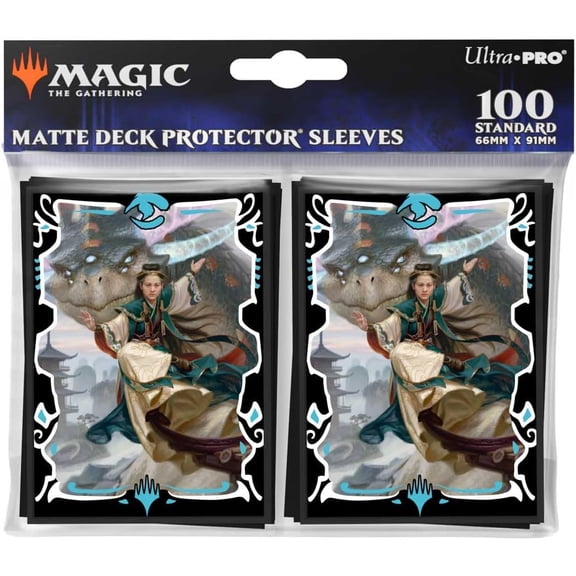 Ultra PRO: Standard 100ct Sleeves - Tarkir: Dragonstorm (Jeskai Commander)