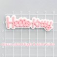 thumbnail image 1 of 1PCS MINISO Pink Hello Kitty Charming Shoe Accessories Cute Cartoon Characters Detachable Shoe Buckles New Sandals Decoration, 1 of 7