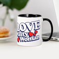 thumbnail image 4 of CafePress - I Love A Nasty Woman Mug - 11 oz Ceramic Mug - Novelty Coffee Tea Cup, 4 of 6