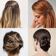 thumbnail image 2 of 2024 nuevas pinzas para el cabello trenzadas con piedras de cristal brillantes, pinzas para el cabello trenzadas con piedras de cristal brillantes para mujeres, pinzas para el cabello con diamantes de, 2 of 8