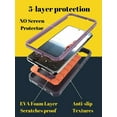 thumbnail image 3 of CaseBorne ArmadilloTek V Case for Samsung [Galaxy S22 5G] with Kickstand Full-Body Multi-Layer Rugged - Purple, 3 of 6