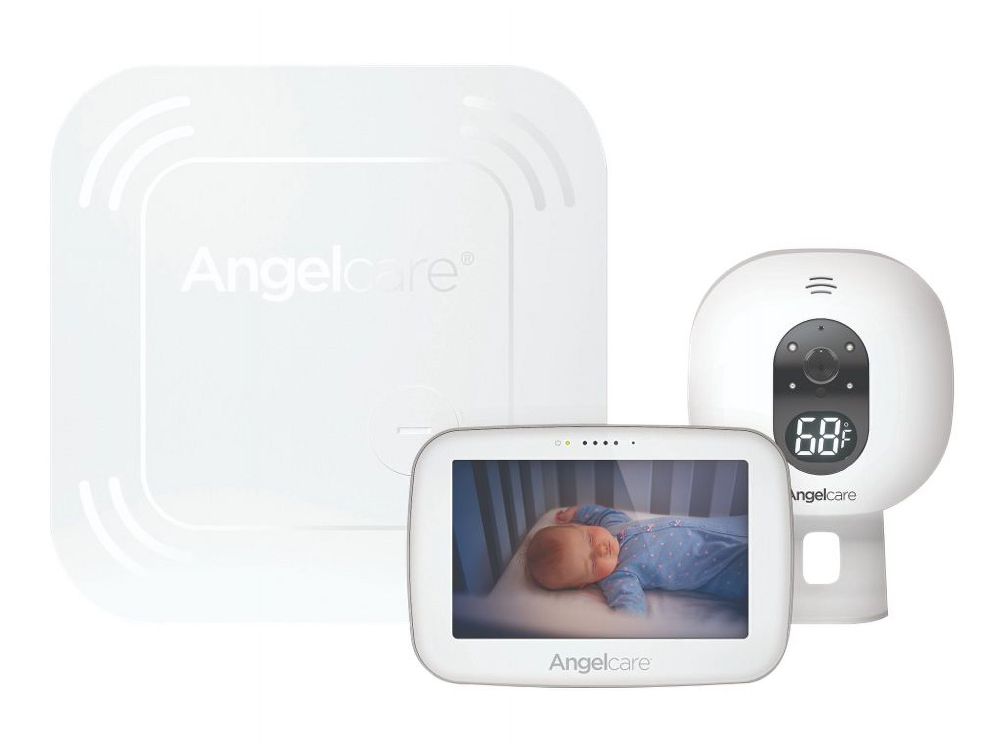 Angelcare AC417 - Baby monitoring system - wireless - 4.3" LED - 1 camera(s)