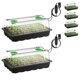thumbnail image 1 of Bandejas para sembrar semillas VIVOSUN de 240 celdas con luces LED, paquete de 6, 1 of 9