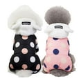 thumbnail image 4 of Hazel Tech Dog Pet Waterproof Plush Warm Four-legged Cotton Coat Coat Dog Clothes Winter Warm Coat Jacket for Dogs Cats Pet Jumpsuit Dress Clothing, 4 of 6