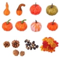 thumbnail image 1 of Décorations Légumes Citrouilles Petites 50 Pcs Maison et Ornement, 1 of 5