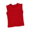 thumbnail image 2 of Figuras de hombre, camiseta, chaleco sin mangas, trajes 1:6, disfraz hecho a mano, ropa de muñeca en miniatura para accesorios de figuras de acción de rojo, 2 of 8