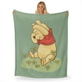 thumbnail image 5 of Disney Pooh Lucky Bear Kids Silk Touch Throw Blanket, 5 of 6
