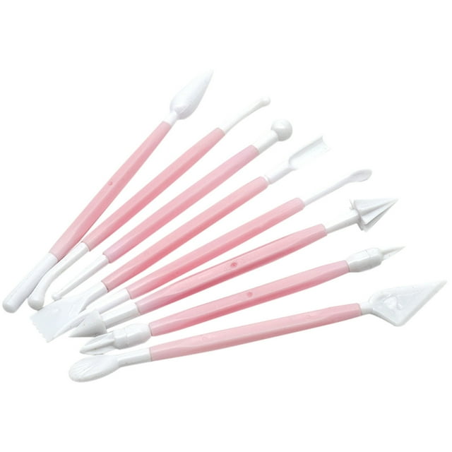 Agiferg 8 Pcs Kit sugarcraft Fondant Cake Decorating Modelling Tools Decorations
