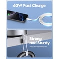 thumbnail image 4 of [Cargador] Cargador de pared rápido LUOSIKE USB C de 20 W para iPhone 16/15, 4 of 8