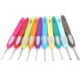 thumbnail image 4 of Sweater Crochet10Pcs Crochet Set Plastic Crochet Set DIY Crochet Stylish and Modern, 4 of 8