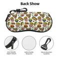 thumbnail image 3 of Xecao Hot Dog With One Sausage for Eyeglass Case Soft Shell, Portable Sunglass Case, Fashionable Eyeglass Case with Zipper, Lightweight, 3 of 6