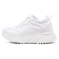 thumbnail image 3 of CMR CHAMARIPA Elevator Shoes For Women - Height Increasing Shoes For Ladies - White Wedge Sneakers 8cm / 3.15 Inches, 3 of 9