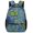 Color-1, variant on Medical Doodle Pattern Oxford Cloth Backpack Double Zipper Hidden Pocket Casual Commute