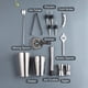 thumbnail image 2 of Criba vibradora Irfora 14pcs / set Mixology Bartender Kit Coctelera Set con Boston Shaker / Jigger / Vertedores / Trituradora de hielo / Pinzas de hielo / Cuchara mezcladora / Colador / Abre Irfora Criba vibradora, 2 of 5