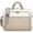 Khaki and Beige, variant on RAINSMORE Laptop Bag 17.3 Inch Laptop Briefcase for Women Men Waterproof Shoulder Messenger Bag Large Computer Bag for Business Office Work College,Black