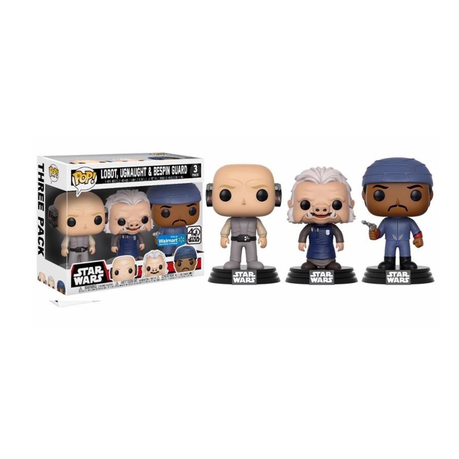 Funko Movies: POP! Star Wars - Cloud City 3 Pack, Lobot, Ugnaught, Bespin Guard - Walmart Exclusive - image 3 of 5
