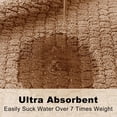 thumbnail image 3 of Men's Bathrobe with Hood, Soft Long Towel Robe for Men - Super Absorbent Quick Dry yet Warm, 3 of 6