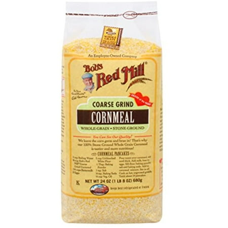 Bobs Red Mill Cornmeal Coarse, 24 Ounce (Pack Of 4)