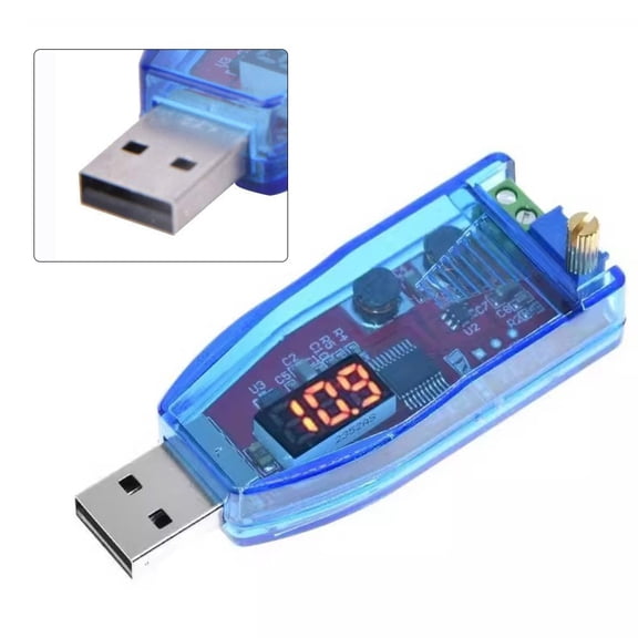 DC to DC USB Input Converter Board Regulator Module Adjustable Adapter Board